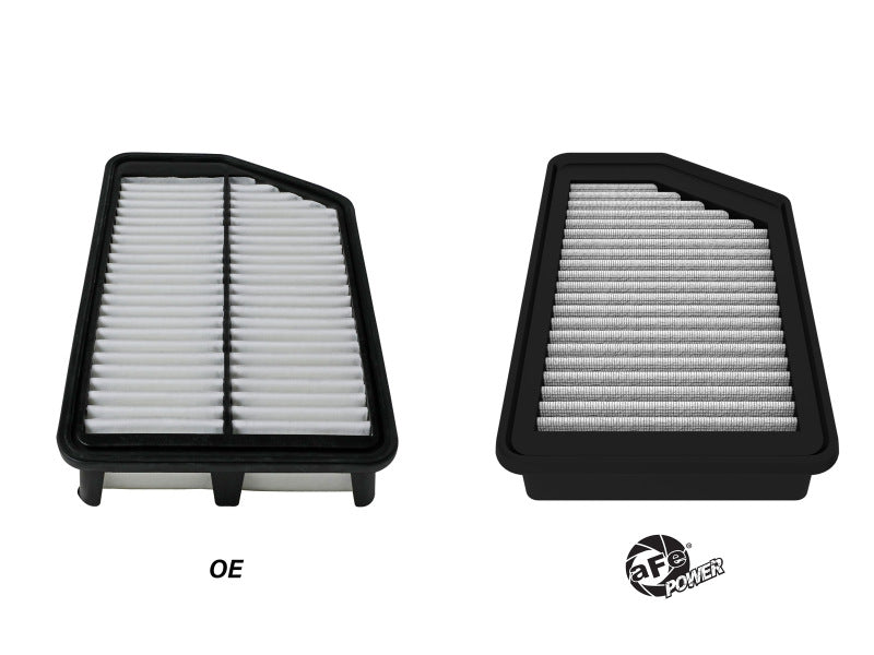 AFE Direct Fit Pro DRY S Air Filter - aFe Magnum FLOW Pro DRY S OE Replacement Air Filter 11-16 Hyundai Elantra L4-1.8L