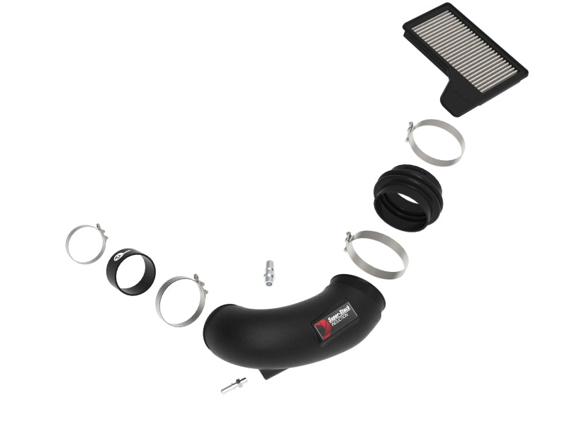 AFE Super Stock Induction System - aFe Super Stock Induction System Pro Dry S Media 18-20 Ford Mustang V8-5.0L