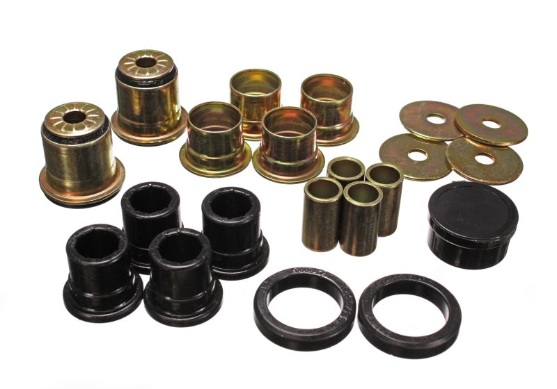 ES Cntrl Arm Bushings - Black - Energy Suspension 62-67 Chevy Nova GM Black Control Arm Bushing