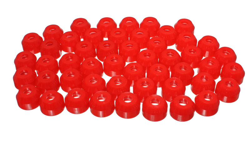 ES Dust Boots - Red - Energy Suspension Tie-Rod End Boot - Round (50) - Red