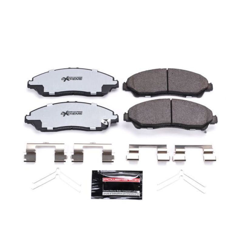 PSB Z36 Truck & Tow Brake Pads - Power Stop 14-17 Acura MDX Front Z36 Truck & Tow Brake Pads w/Hardware