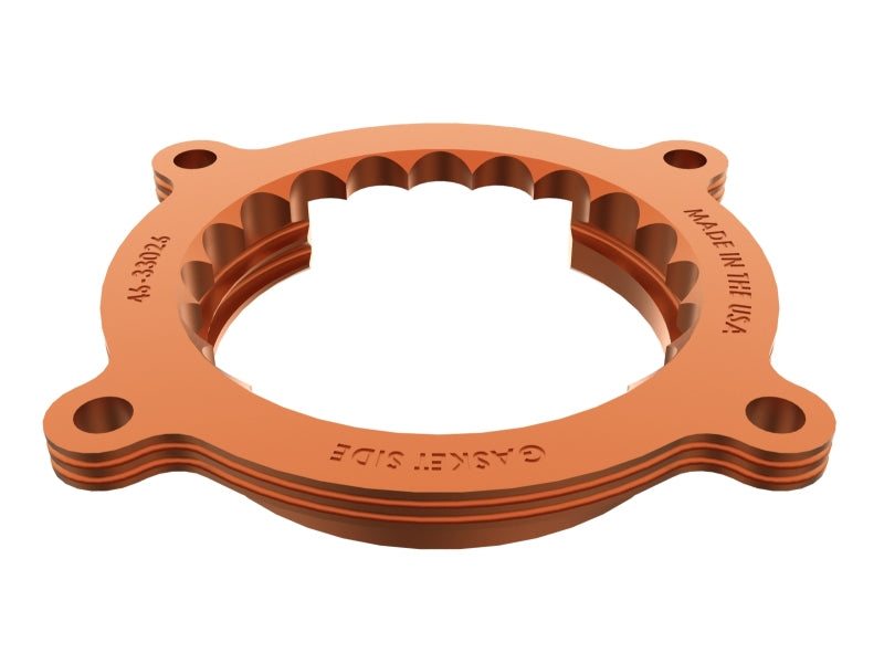 AFE Silver Bullet TBS - aFe 2024 Ford Mustang GT/ 2024 Ford Mustang Dark Horse V8 5.0L Silver Bullet Throttle Body Spacer