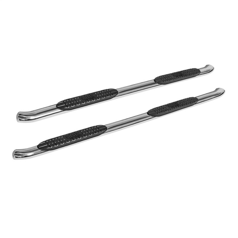 WES Nerf Bars - PRO TRAXX 4 - Westin 19-20 Dodge/Ram 1500 Crew Cab PRO TRAXX 4 Oval Nerf Step Bars - SS