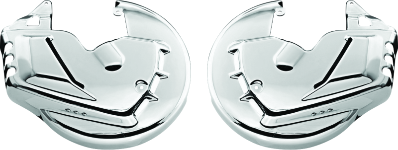KUR Brake Covers - Kuryakyn Brake Rotor Cover Honda 01-17 GL1800 Chrome