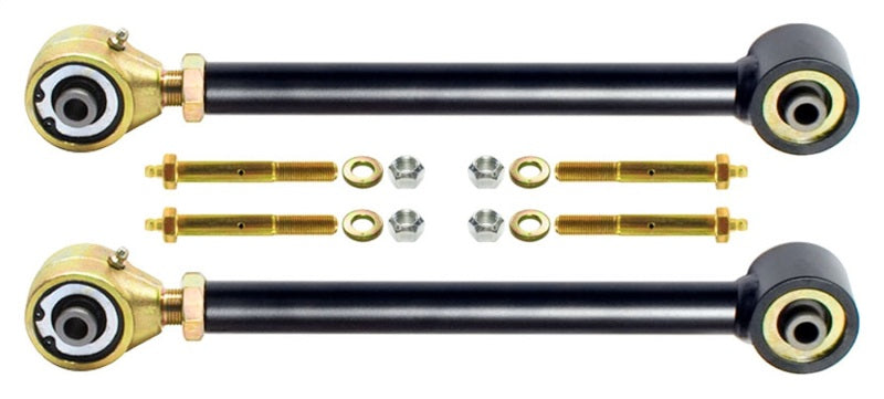 ROK Control Arms - RockJock TJ/LJ Johnny Joint Adjustable Control Arms Rear Upper Adjustable Greasable Pair