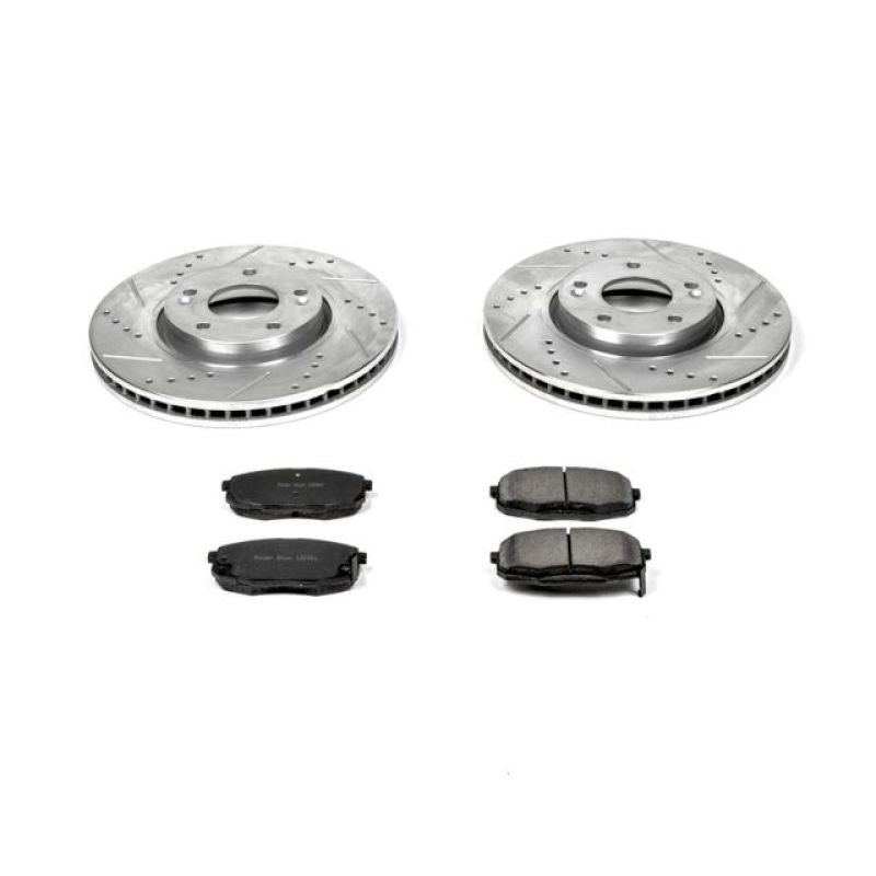 PSB Z23 Evolution Kit - Power Stop 10-13 Kia Forte Front Z23 Evolution Sport Brake Kit