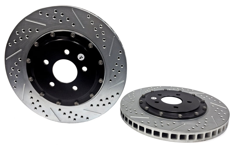 BAE Eradispeed Rotors - Baer Brakes 07-12 Ford Mustang GT500 Eradispeed+ Front SDZ 2-Piece Performance Brake Rotors