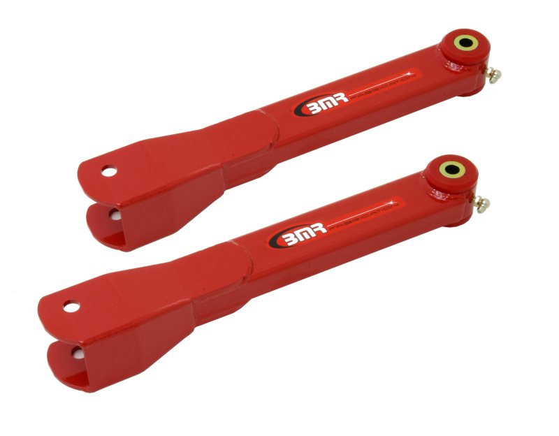 BMR Trailing Arms - BMR 10-15 5th Gen Camaro Non-Adj. Rear Trailing Arms (Polyurethane) - Red
