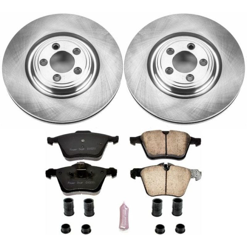 PSB Autospecialty Kit - Power Stop 07-08 Jaguar S-Type Front Autospecialty Brake Kit