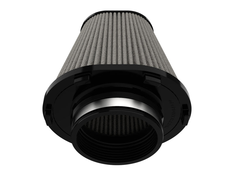 AFE Universal Pro Dry S Filter - aFe MagnumFORCE Intake Replace Air Filter w/PDS Media 4in F x 7.75x6.5in B x 4.75x3.5in T x 7in H