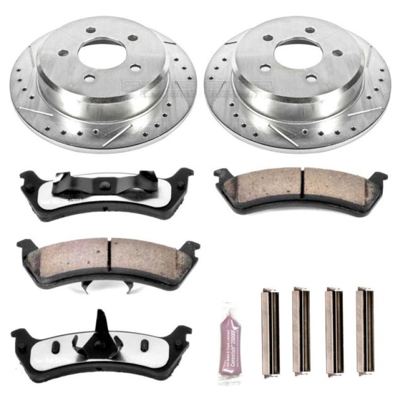 PSB Z36 Truck & Tow Kit - Power Stop 95-01 Ford Explorer Rear Z36 Truck & Tow Brake Kit