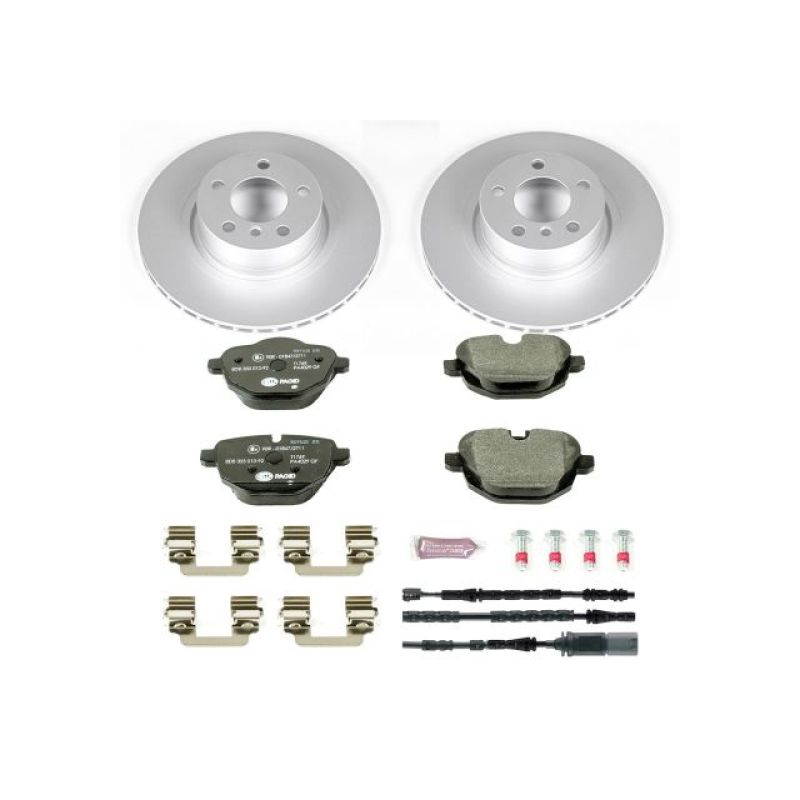 PSB Euro-Stop Kit - Power Stop 11-17 BMW X3 Rear Euro-Stop Brake Kit