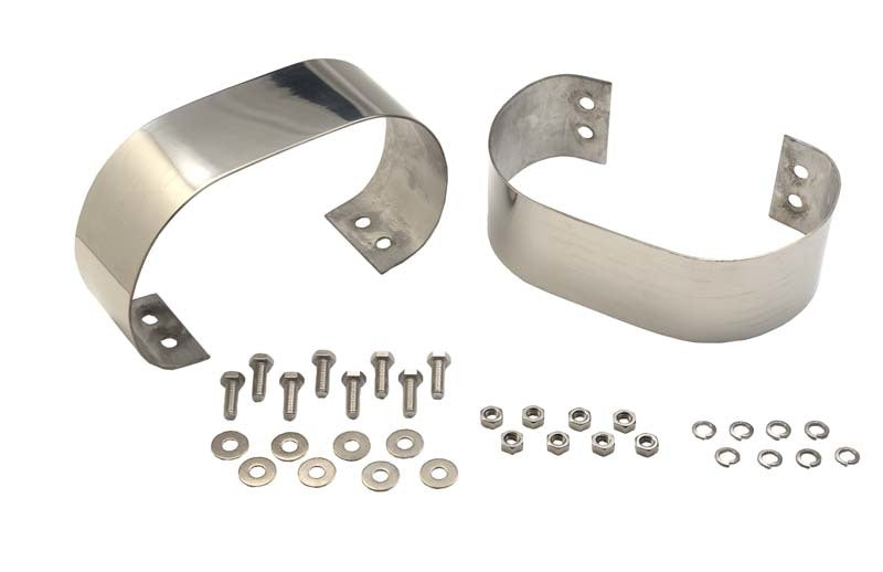 KEN Bumperettes - Kentrol 76-95 Jeep CJ/Wrangler YJ Bumperettes Pair - Polished Silver