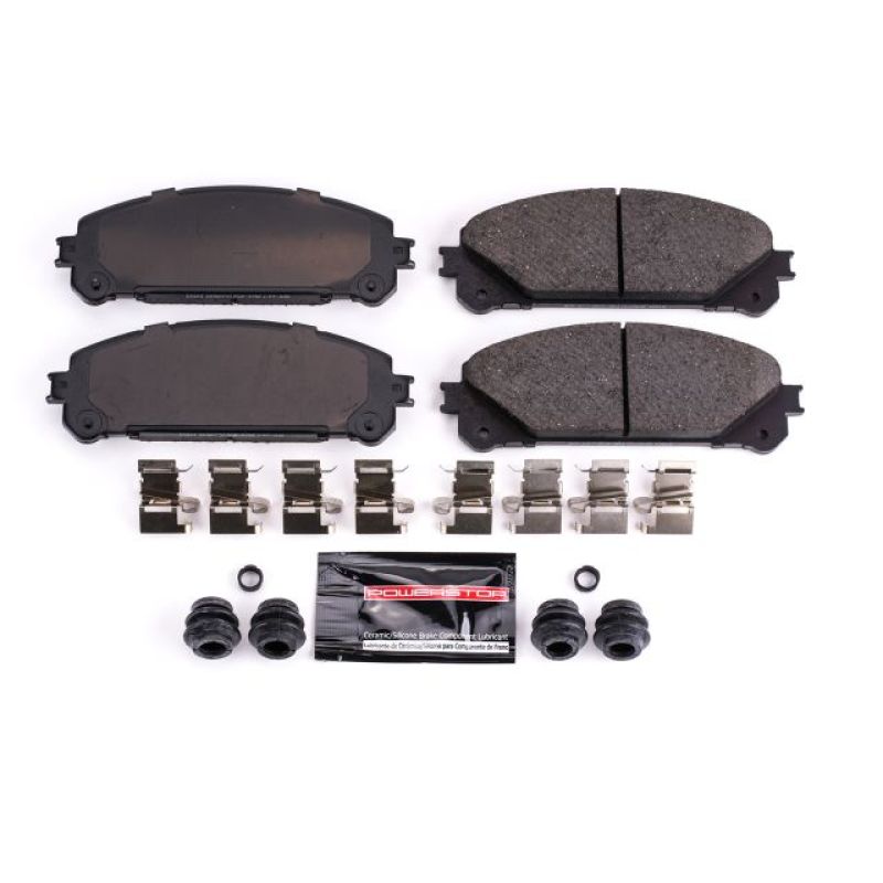 PSB Z23 Evolution Brake Pads - Power Stop 15-17 Lexus NX200t Front Z23 Evolution Sport Brake Pads w/Hardware