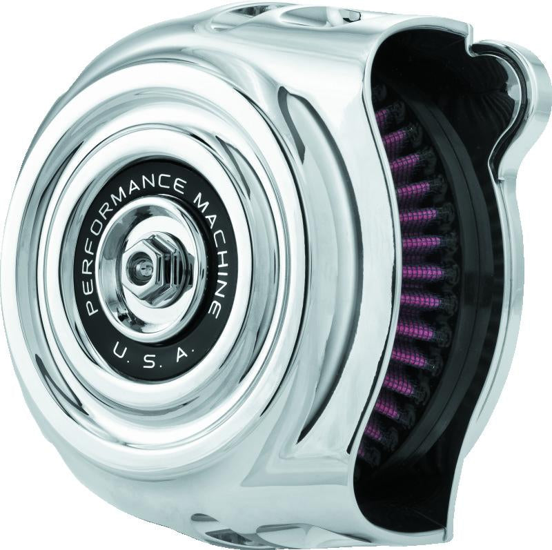 PFM Air Cleaners - Performance Machine Vintage Air Cleaner - Chrome