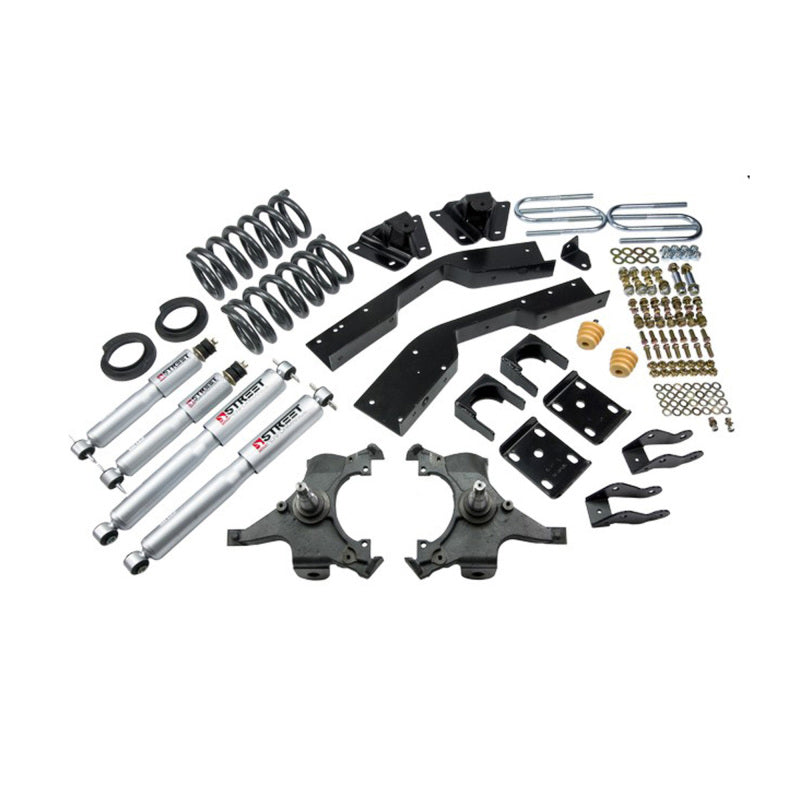 BT Lower Kit w SP Shocks - Belltech LOWERING KIT WITH SP SHOCKS