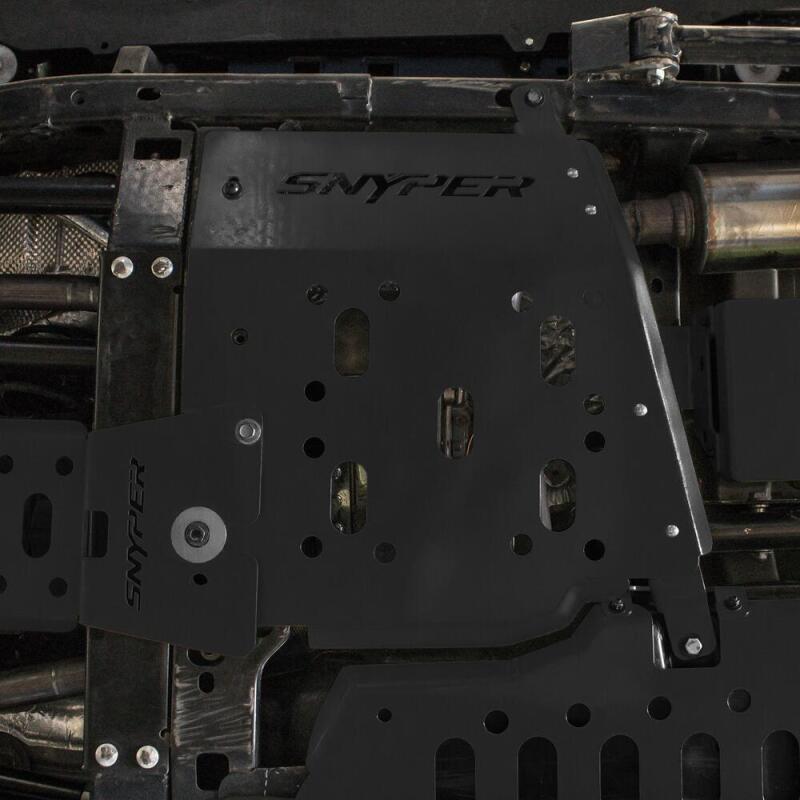 WES Skid Plates - Westin/Snyper 07-17 Jeep Wrangler Transfer Case Skid Plate - Textured Black