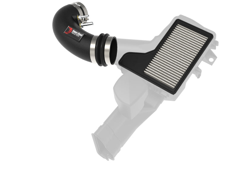 AFE Super Stock Induction System - aFe Super Stock Induction System Pro Dry S Media 15-17 Ford Mustang V8-5.0L