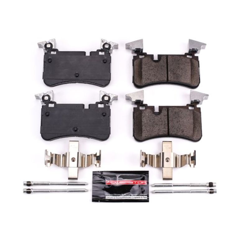 PSB Z23 Evolution Brake Pads - Power Stop 08-13 Mercedes-Benz C63 AMG Rear Z23 Evolution Sport Brake Pads w/Hardware