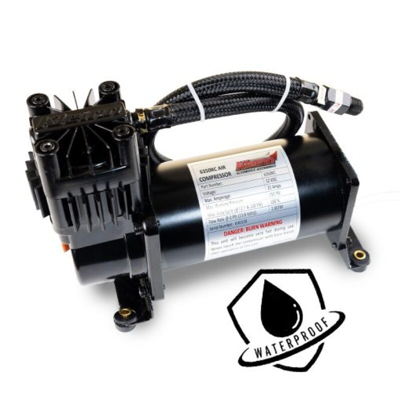 KLE Air Compressors - Kleinn 150 PSI Air Compressor - Waterproof/ 100 Percent Duty Cycle