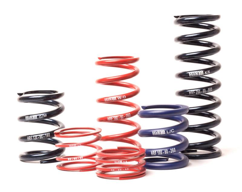 HR 60mm ID Race Springs - H&R 60mm ID Single Race Spring Length 100mm Spring Rate 60 N/mm or 343 lbs/inch