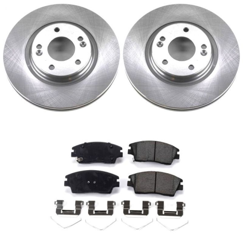 PSB Autospecialty Kit - Power Stop 17-19 Hyundai Elantra Front Autospecialty Brake Kit
