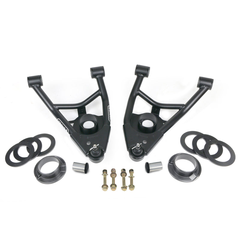 RID Control Arms - Front Lower - 67- 69 Camaro Firebird 68-74 Nova Front Lower StrongArms Stock Style Coil Spring