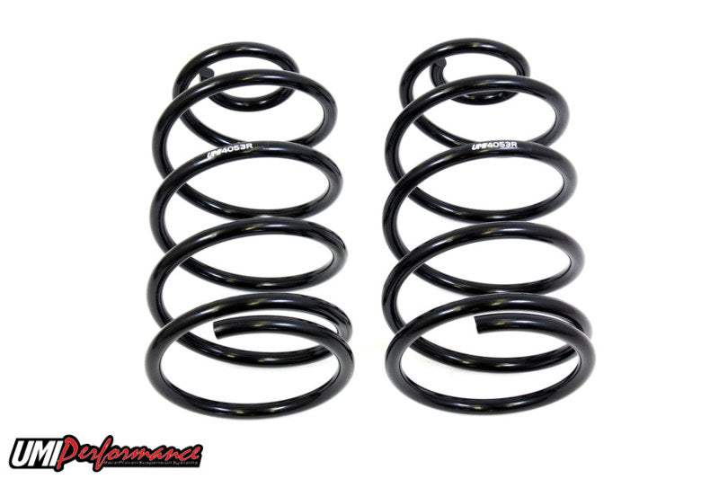 UMI Coil Springs - UMI Performance 64-66 GM A-Body Factory Height Springs Rear