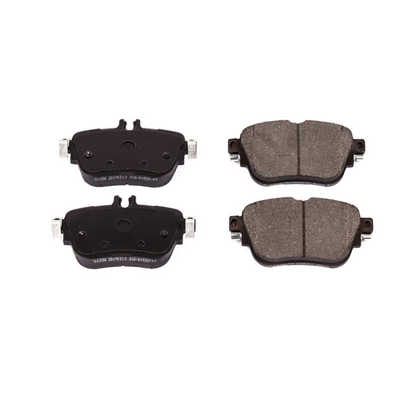 PSB Z16 Evolution Brake Pads - Power Stop 17-19 Mercedes-Benz E300 Rear Z16 Evolution Ceramic Brake Pads