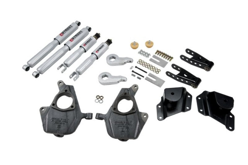 BT Lower Kit w SP Shocks - Belltech LOWERING KIT WITH SP SHOCKS