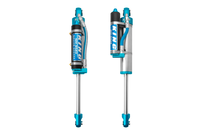 KIN 2.5 Shocks - King Shocks 12-18 Ford Ranger Px/T6 Rear 2.5 Dia Piggyhose Reservoir (Pair)