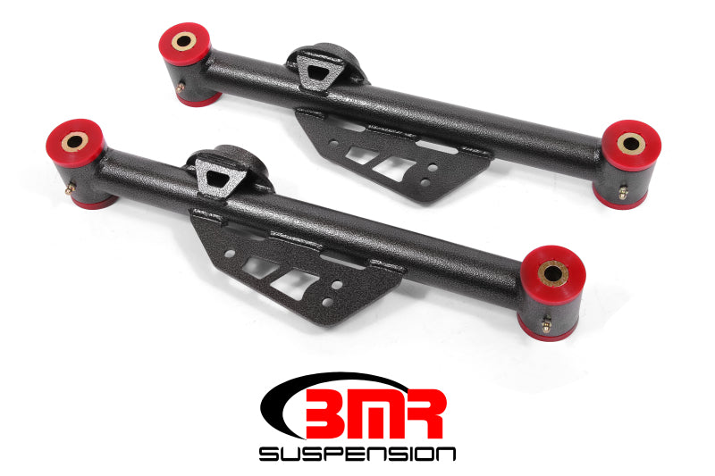 BMR Control Arms - BMR 99-04 Mustang Non-Adj. Lower Control Arms (Polyurethane) - Black Hammertone