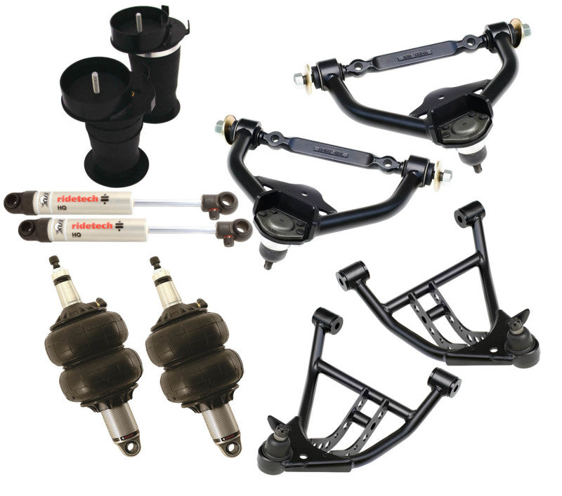 RID HQ Air Shock Kits - Ridetech 91-96 GM B-Body Air Suspension System