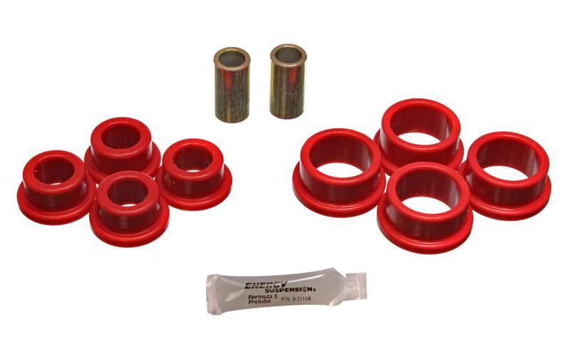 ES Strut Bushings - Red - Energy Suspension Corvette Rear Strut Bushings - Red