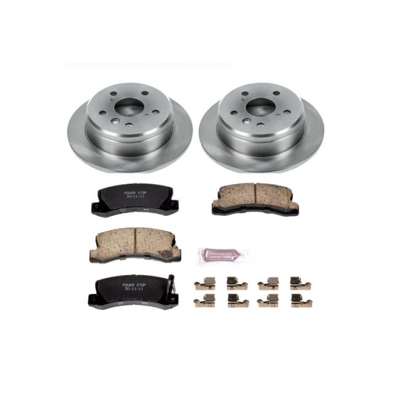 PSB Autospecialty Kit - Power Stop 97-99 Lexus ES300 Rear Autospecialty Brake Kit