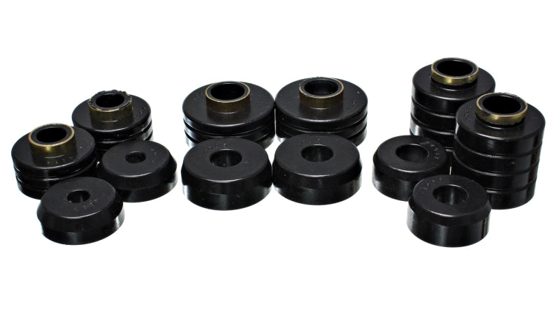 ES Body Mounts - Black - Energy Suspension Ford Ranger Black Cab Mount Set
