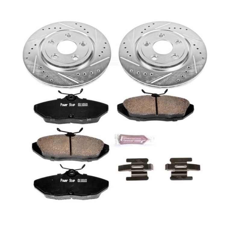 PSB Z23 Evolution Kit - Power Stop 02-05 Ford Thunderbird Rear Z23 Evolution Sport Brake Kit
