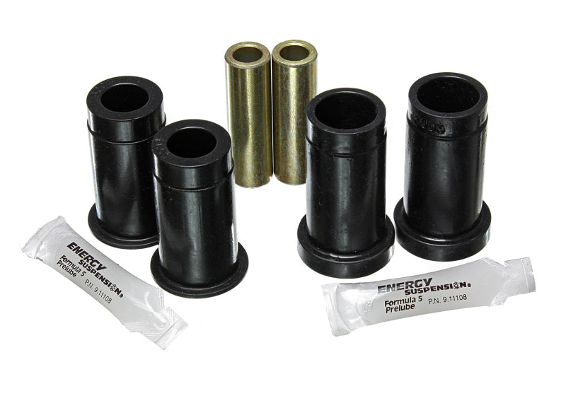 ES Cntrl Arm Bushings - Black - Energy Suspension 82-86 Toyota Supra Black Rear Control Arm Bushing Set