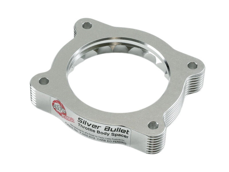 AFE Silver Bullet TBS - aFe Silver Bullet Throttle Body Spacer 04-12 GM Colorado/Canyon L5 3.5L/3.7L
