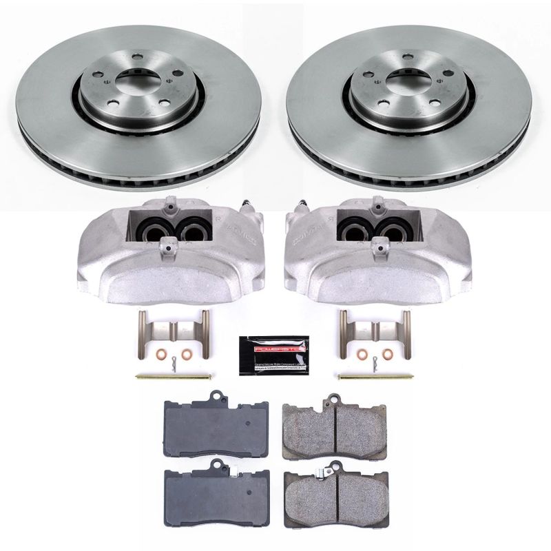 PSB Autospecialty Caliper - Power Stop 14-20 Lexus IS350 Front Autospecialty Kit w/Cals