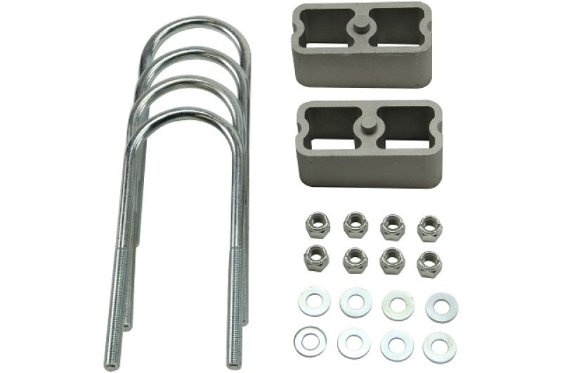 BT Lowering Block Kit - Belltech LOWERING BLOCK KIT 2inch WITH 2 DEGREE ANGLE