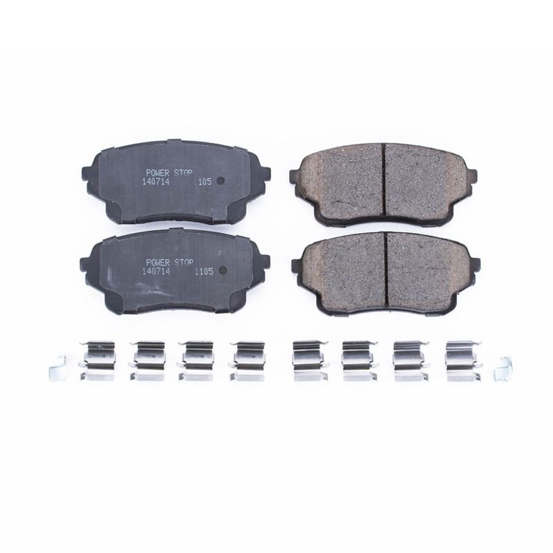 PSB Z17 Evolution Brake Pads - Power Stop 04-06 Suzuki XL-7 Front Z17 Evolution Ceramic Brake Pads w/Hardware