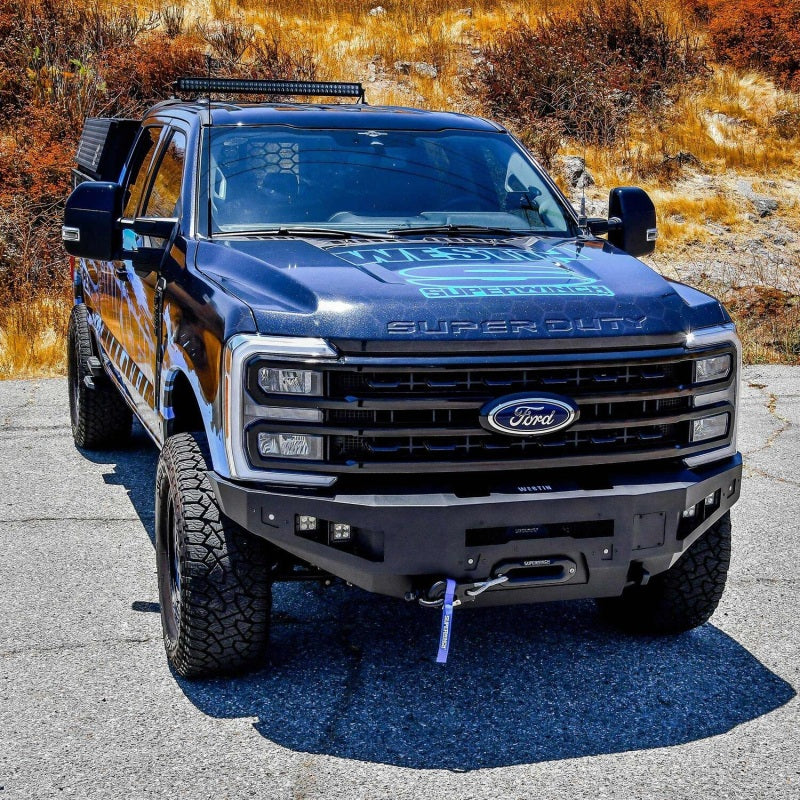 WES Pro-Series Bumpers - Westin 23-24 Ford F250/350 Pro-Series Front Bumper - Textured Black