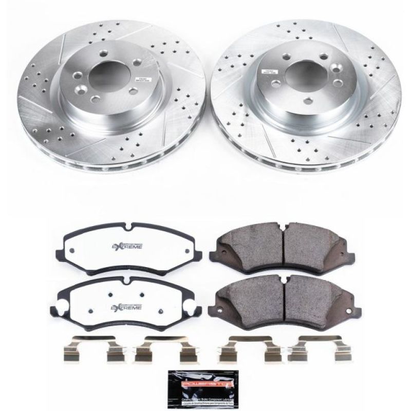 PSB Z36 Truck & Tow Kit - Power Stop 11-16 Land Rover LR4 Front Z36 Truck & Tow Brake Kit