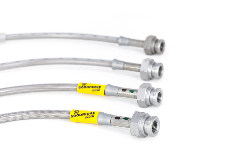 GR G-Stop Brake Line Kits - Goodridge 96-00 Honda Civic CX/DX/HX w/ Small Front Rotors SS Brake Lines