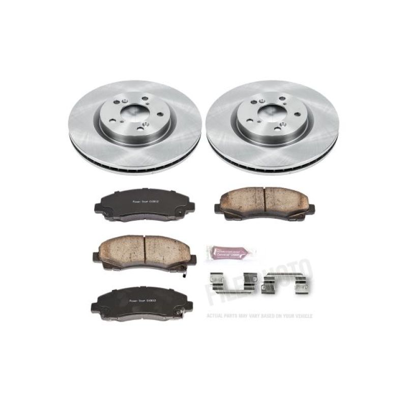 PSB Autospecialty Kit - Power Stop 09-14 Acura TL Front Autospecialty Brake Kit