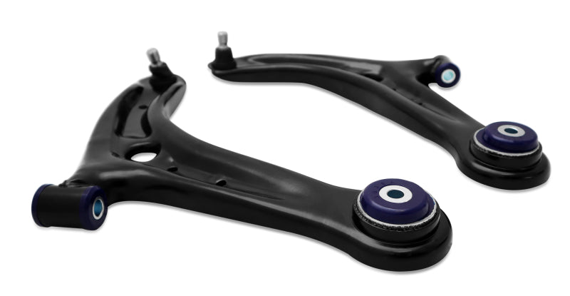 SPR Control Arms - Front - Superpro 13-17 Ford Fiesta Complete Front Lower Control Arm Kit (Caster Increase)