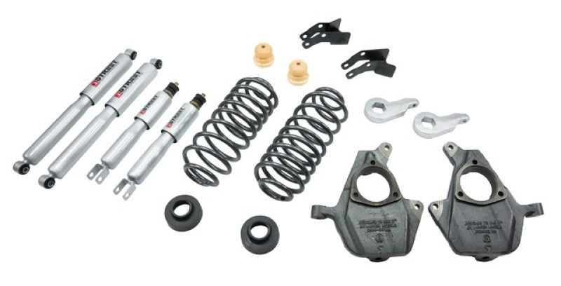 BT Lower Kit w SP Shocks - Belltech LOWERING KIT WITH SP SHOCKS