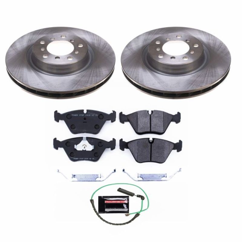 PSB Track Day SPEC Kit - Power Stop 01-06 BMW M3 Front Track Day SPEC Brake Kit