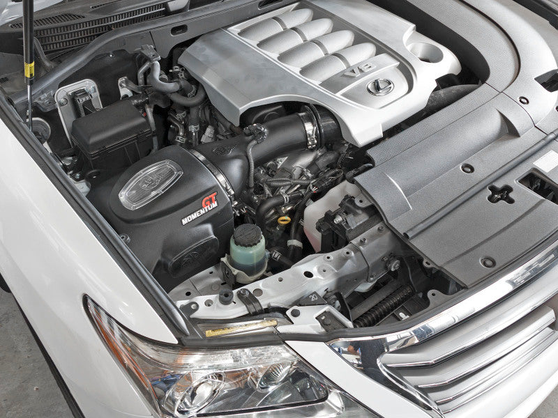 AFE Momentum GT Cold Air Intakes - aFe Momentum GT Intakes PDS AIS Toyota Land Cruiser 08-17 V8-5.7L